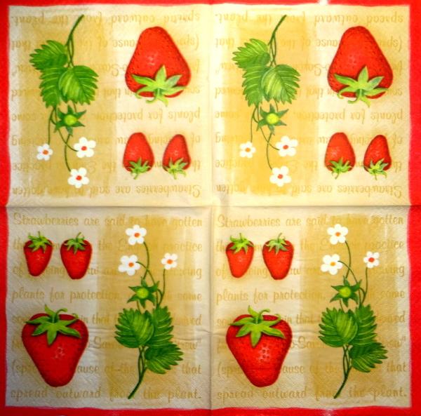171 Beeren - 3-lagig (creme)